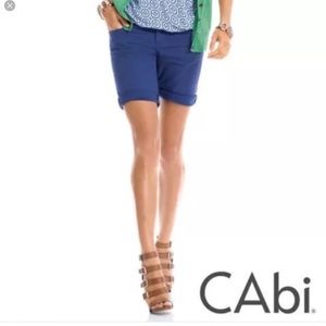 Cabi Nautical Blue Lou Bermuda Shorts 4